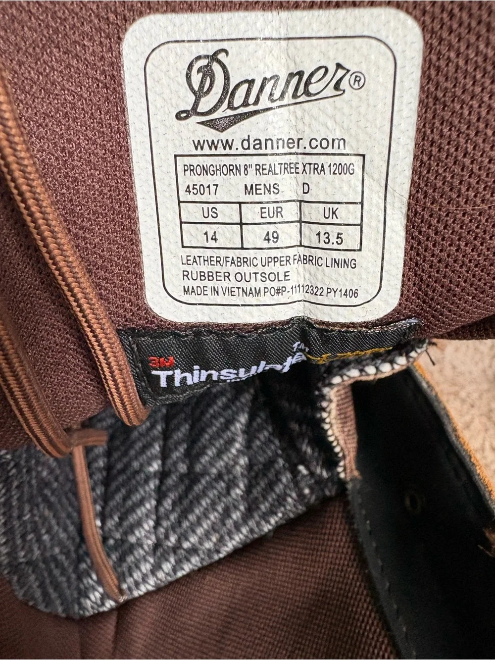 Danner pronghorn inch